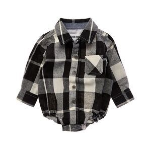Sovereign Code Arin One-Piece Button Down Shirt, Black